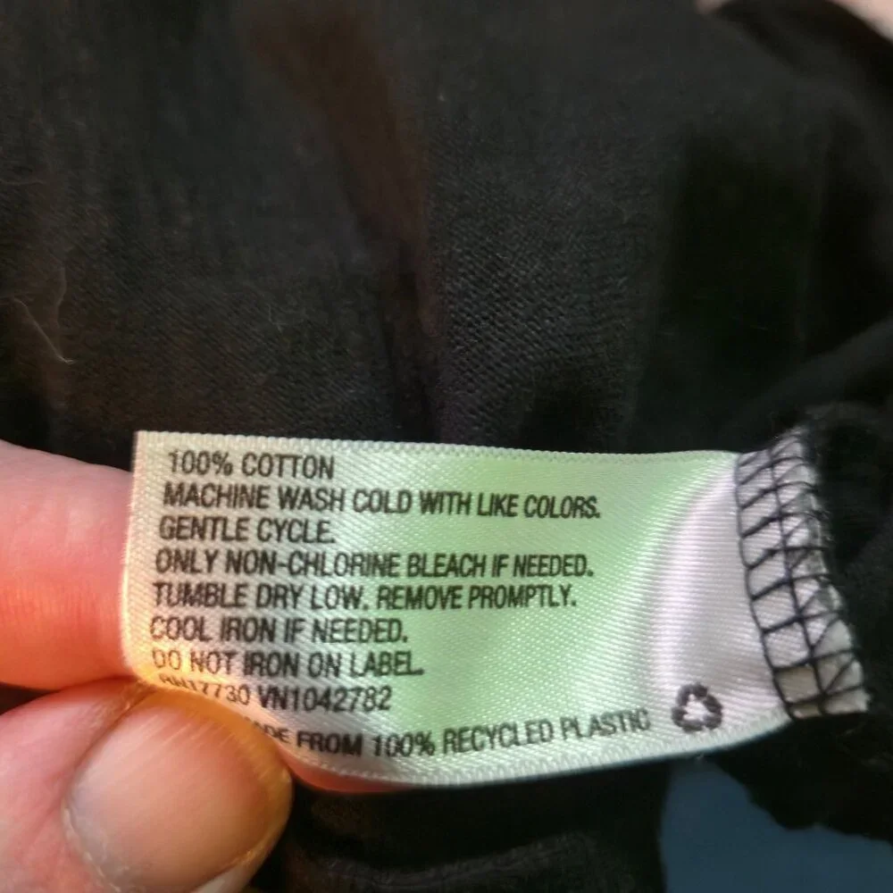 Universal Thread dress womens Large black tank midi sleeveless jersey NWT - Picture 7 of 7